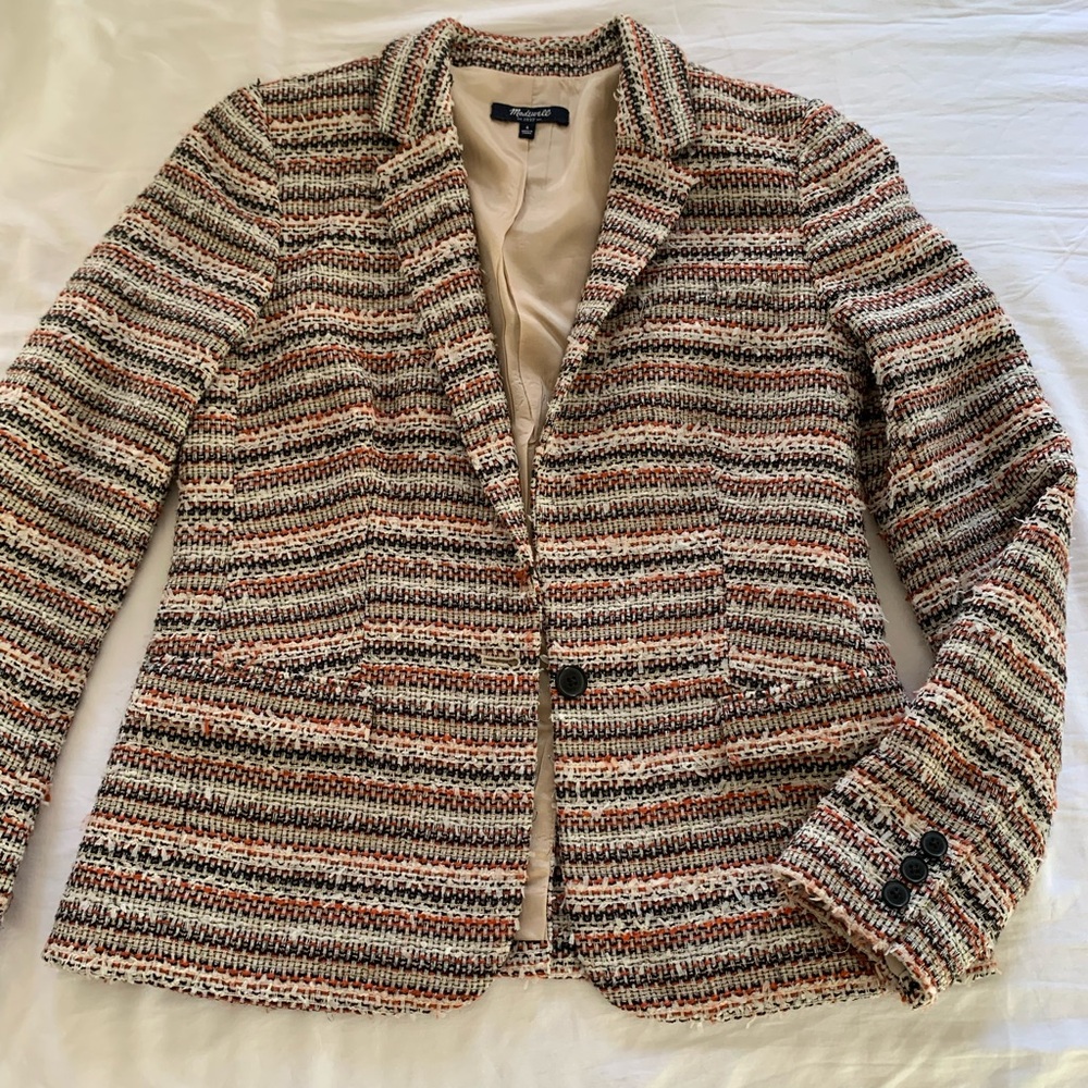 Madewell Tweed Blazer